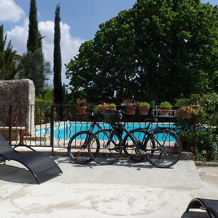Bed and Breakfast Logis Des Magnans -Les Terrasses Du Coutach - Sauve Exterior foto