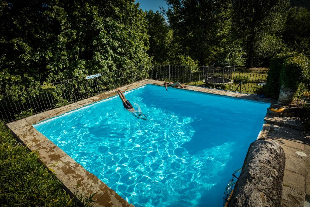 Bed and Breakfast Logis Des Magnans -Les Terrasses Du Coutach - Sauve Exterior foto