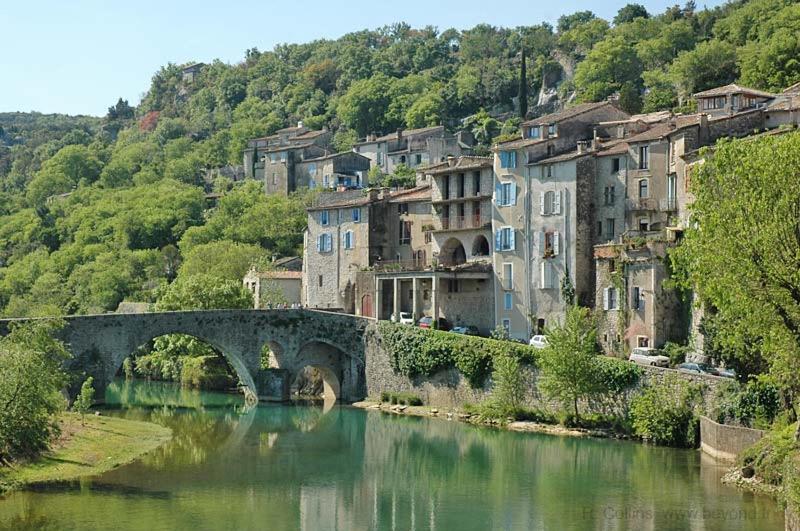 Bed and Breakfast Logis Des Magnans -Les Terrasses Du Coutach - Sauve Exterior foto