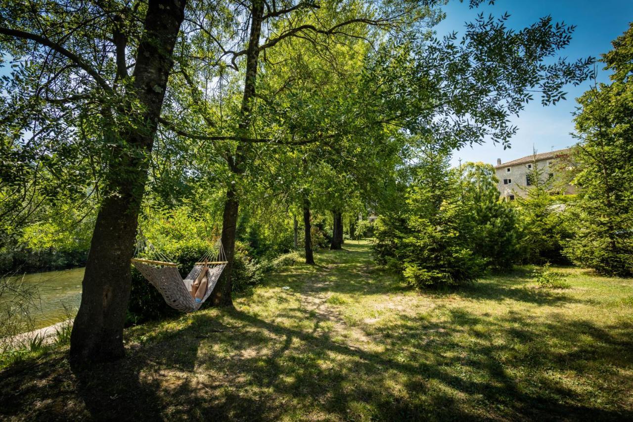 Bed and Breakfast Logis Des Magnans -Les Terrasses Du Coutach - Sauve Exterior foto