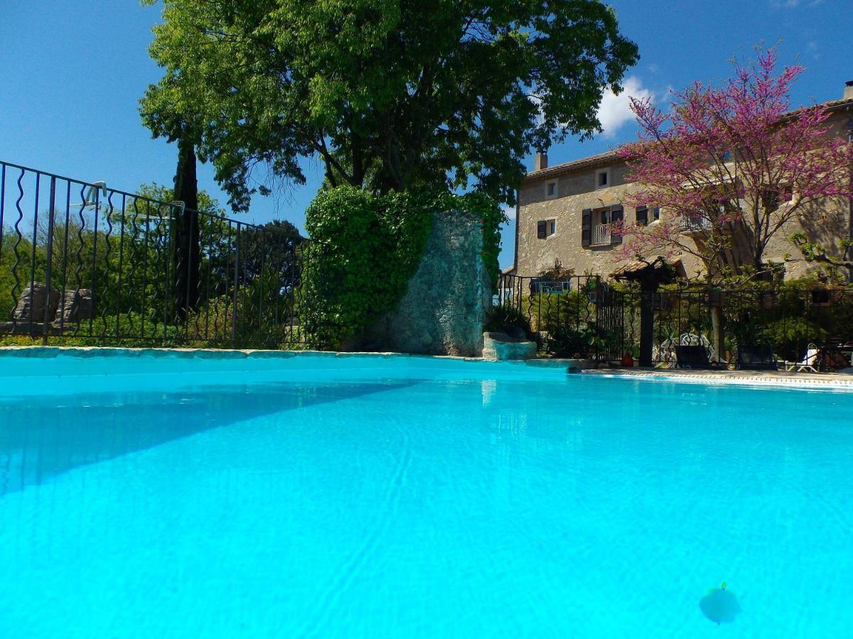 Bed and Breakfast Logis Des Magnans -Les Terrasses Du Coutach - Sauve Exterior foto