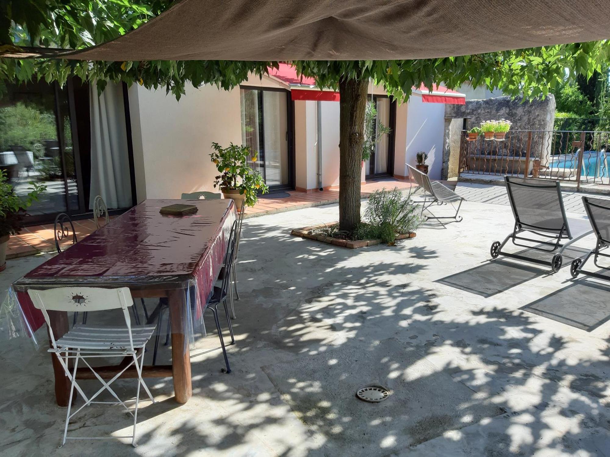 Bed and Breakfast Logis Des Magnans -Les Terrasses Du Coutach - Sauve Exterior foto