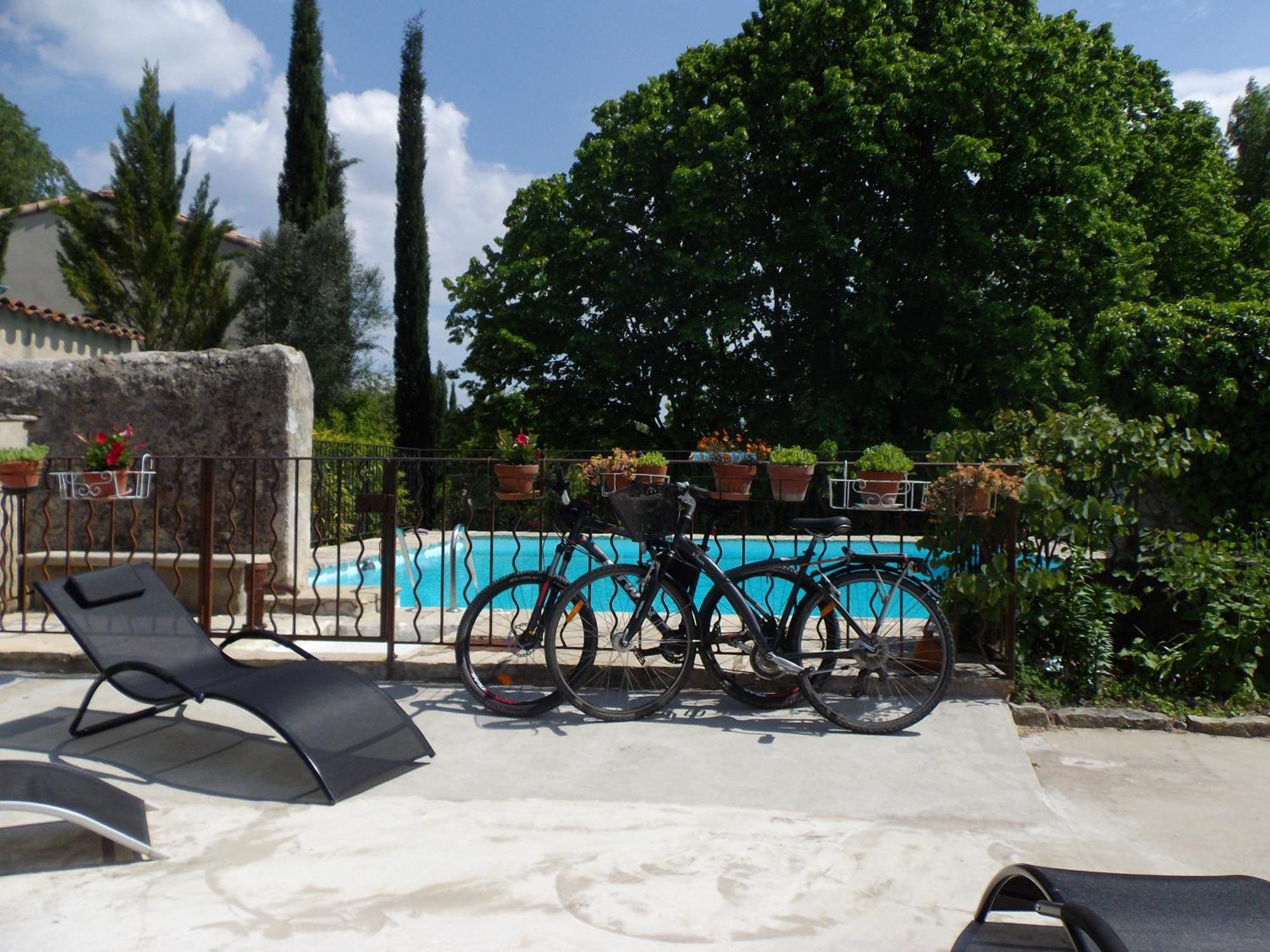 Bed and Breakfast Logis Des Magnans -Les Terrasses Du Coutach - Sauve Exterior foto